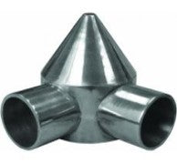 POST CAP ALUMINUM 2 WAY