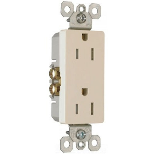 DECORA DOUBLE OUTLET 15AMP